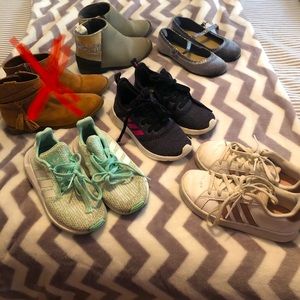 Girls shoe lot
